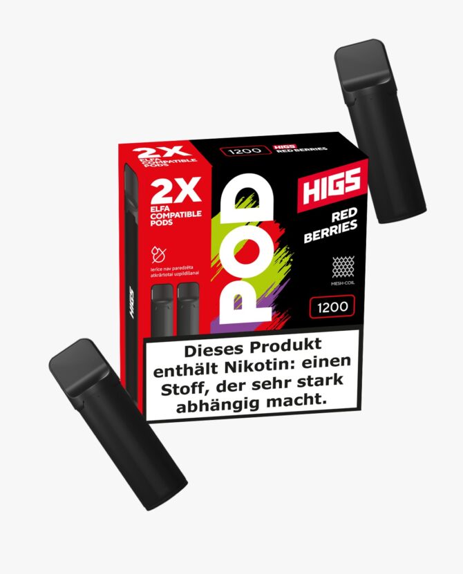 Higs XL POD Red Berries Nachfüllpack